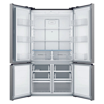 Westinghouse 541L Quad Door Refrigerator - Stainless Look