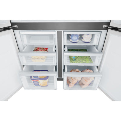 Westinghouse 564L Quad Door Refrigerator- Matte Black