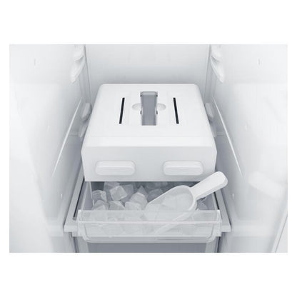 WESTINGHOUSE SIDE BY SIDE REFRIGERATOR - SILVER 624L
