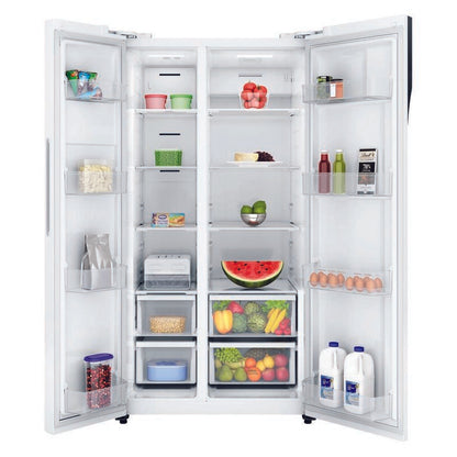 Westinghouse 624L Side by Side Refrigerator - White