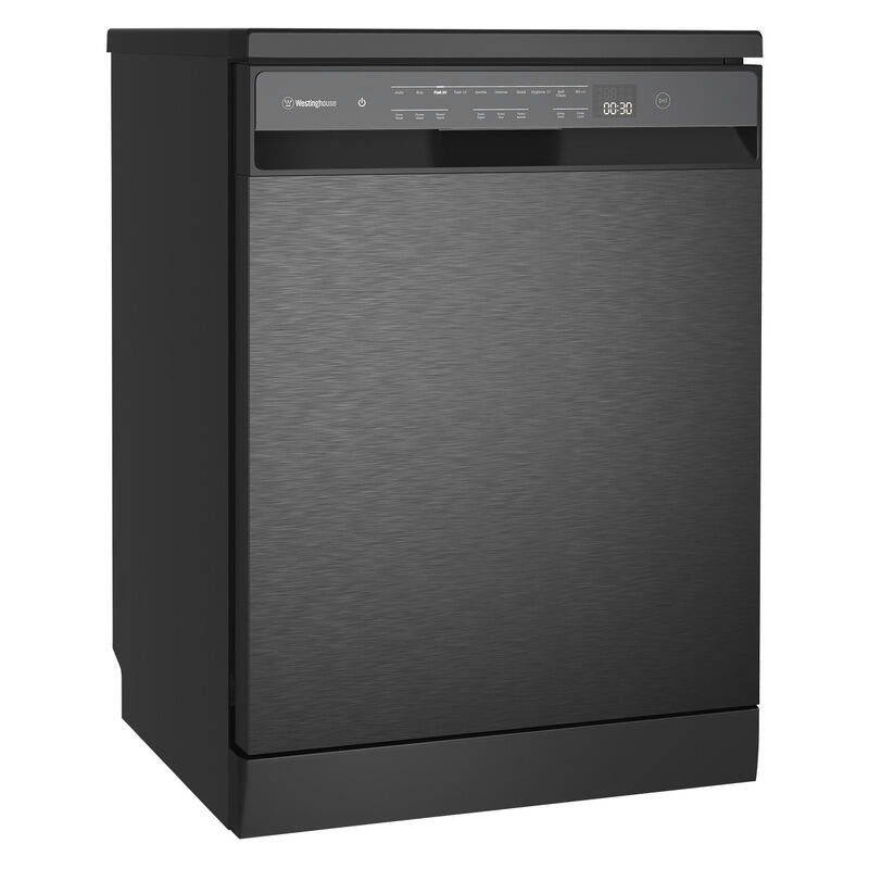 Westinghouse 60cm Freestanding Dishwasher - Dark Stainless Steel