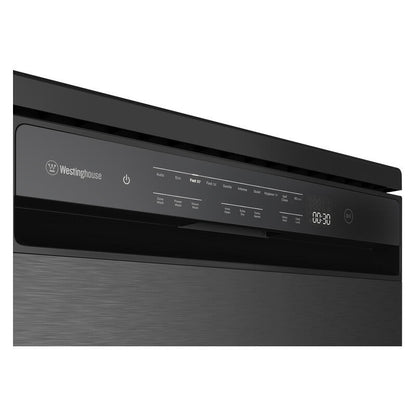 Westinghouse 60cm Freestanding Dishwasher - Dark Stainless Steel