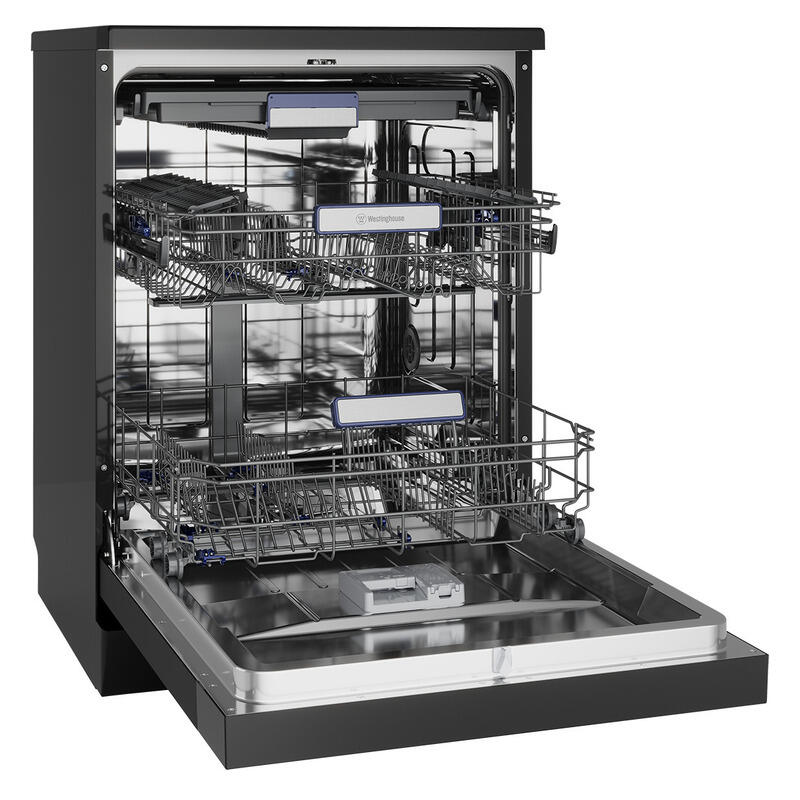 Westinghouse 60cm Freestanding Dishwasher - Dark Stainless Steel