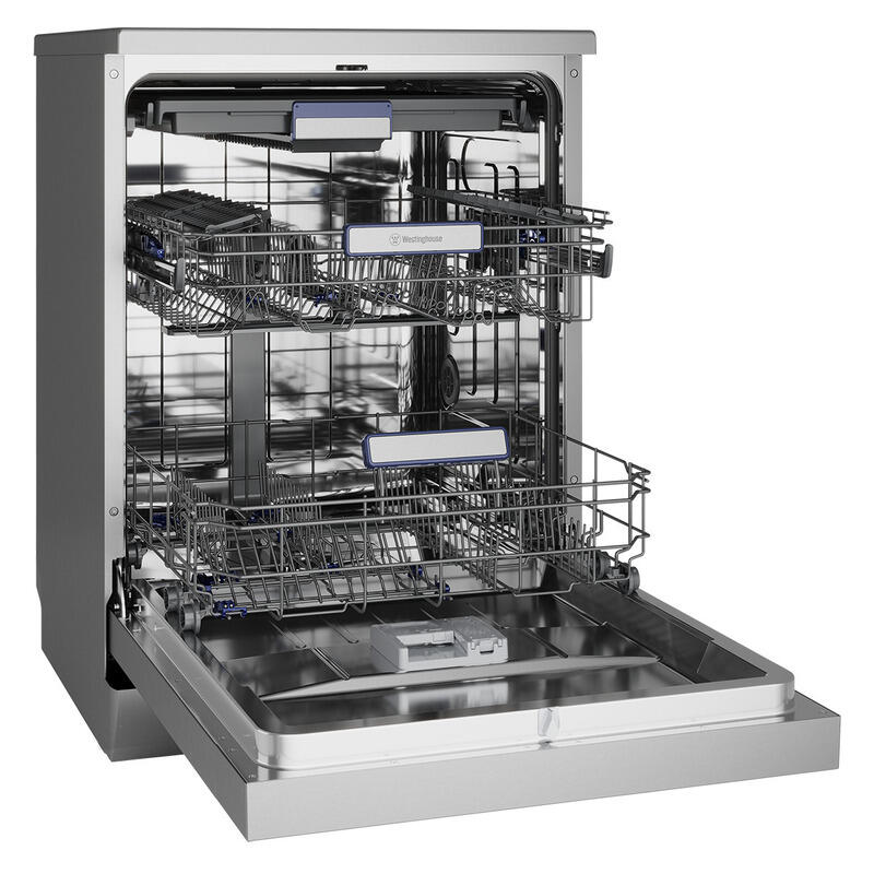 Westinghouse 60cm Freestanding Dishwasher - Stainless Silver