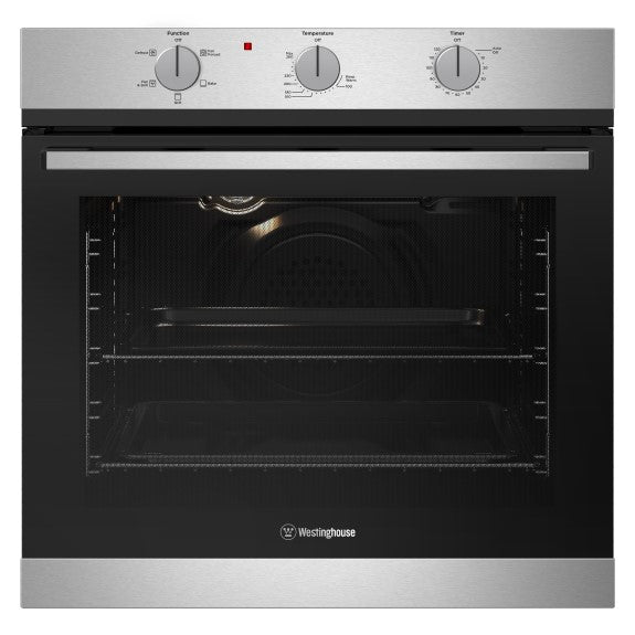 Westinghouse 60cm Multi-Function Gas Oven - Stainless Steel