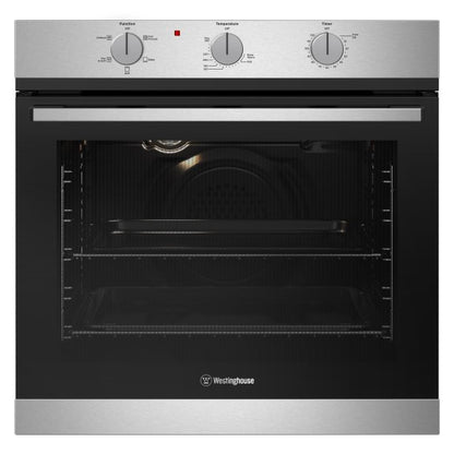 Westinghouse 60cm Multi-Function Gas Oven - Stainless Steel