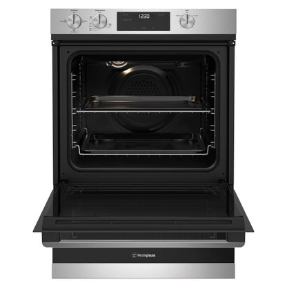 Westinghouse 60cm Multi Function Gas Oven with Seperate Grill - Stainless Steel
