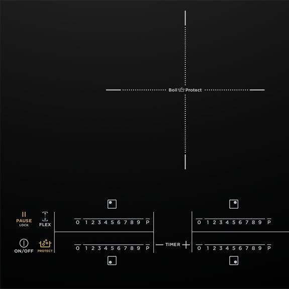 Westinghouse 60cm Induction Cooktop - Black