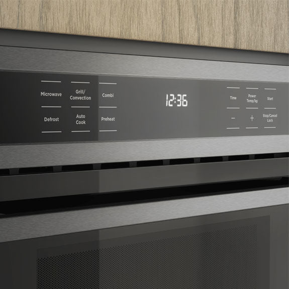 Westinghouse 45cm Built-In Combi Microwave - Dark Stainless Steel