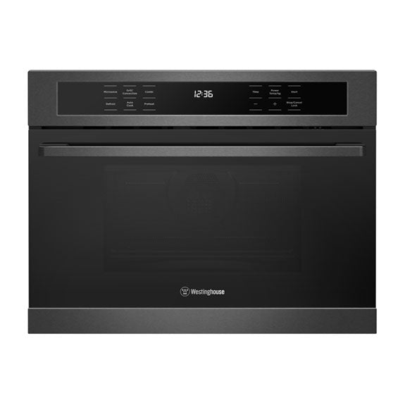 Westinghouse 45cm Built-In Combi Microwave - Dark Stainless Steel