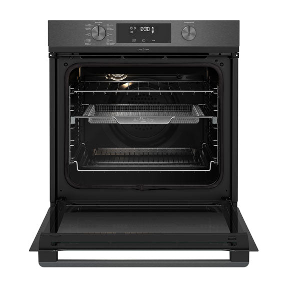 Westinghouse 60cm Pyrolytic Multifunction Electric Oven - Dark Steel