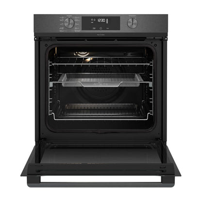 Westinghouse 60cm Pyrolytic Multifunction Electric Oven - Dark Steel