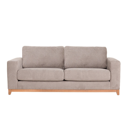 Willow 3.5 Seater Fabric Sofa - Light Grey