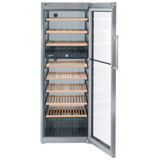 Liebherr 211 Bottle Wine Cabinet - Stainless Steel