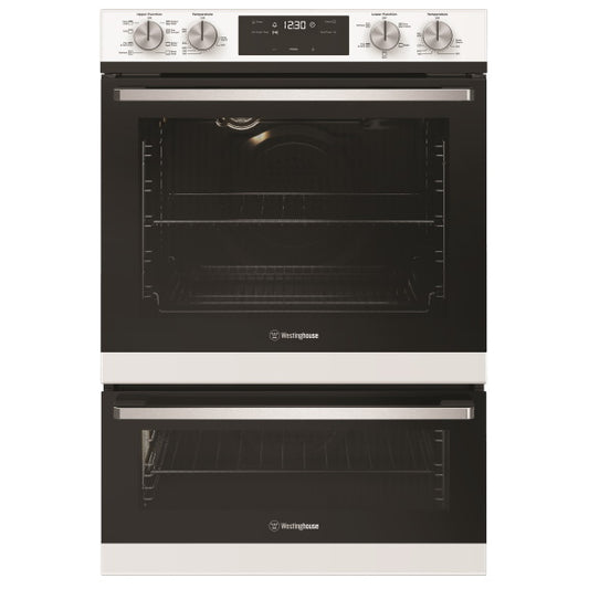 Westinghouse 60cm Multifunction Duo oven - White
