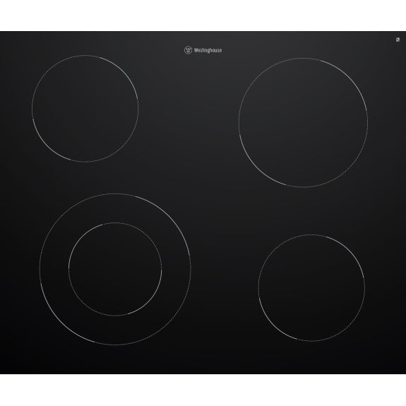 Westinghouse 60cm Multifunction Electric Oven with Ceramic Cooktop