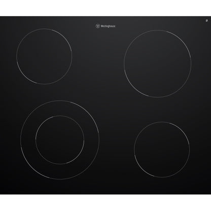 Westinghouse 60cm Multifunction Electric Oven with Ceramic Cooktop