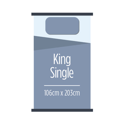 COMFORT SLEEP Climasense Invigorate King Single Mattress - Medium