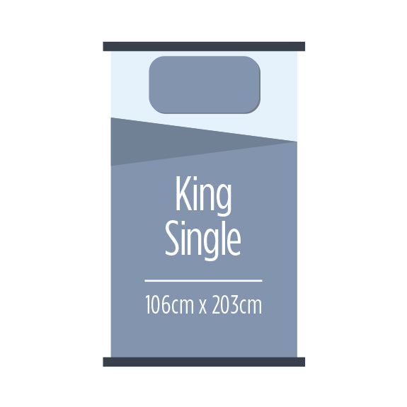 SLUMBERZONE Fitzroy King Single Mattress - Firm