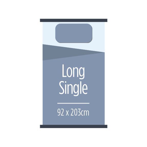 Eversleep Baron Long Single Mattress - Plush