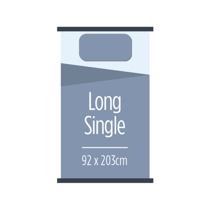 Eversleep Baron Long Single Mattress - Plush