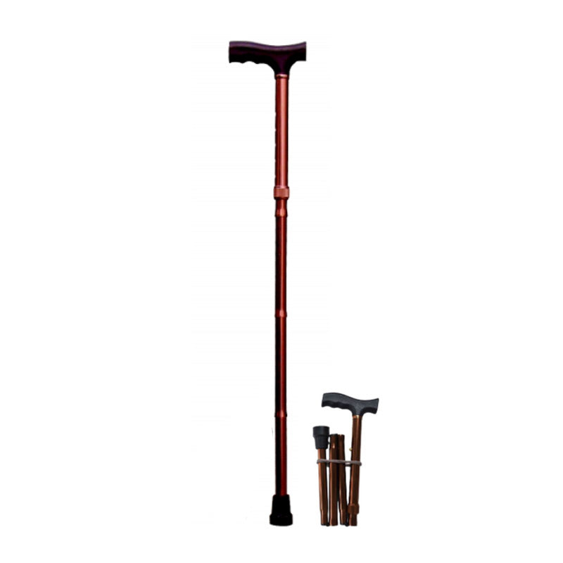 Zoom Mobility Folding Walking Cane - Bronze