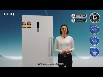CHiQ 380L Hybrid Fridge/Freezer White CSH380NWL3